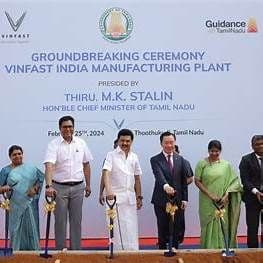 VinFast tại Ấn Độ: Khai trương nhà máy Tamil Nadu 2025